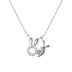 Latest 18K Gold Plated Rabbit Cute Gift Trending Necklace For Girl Jewelry