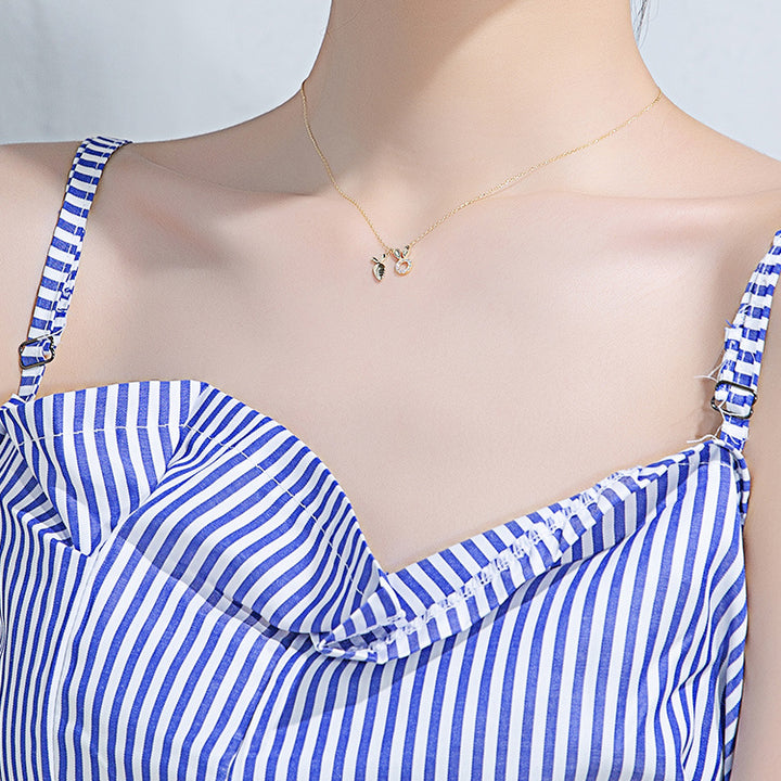 Latest 18K Gold Plated Rabbit Cute Gift Trending Necklace For Girl Jewelry