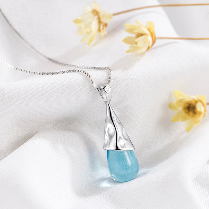 Crystal Stone Necklace For Women All-match